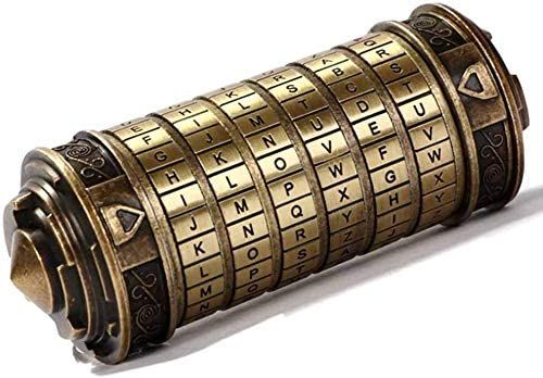 Cryptex Da Vinci Code Mini Cryptex Lock Puzzle Box